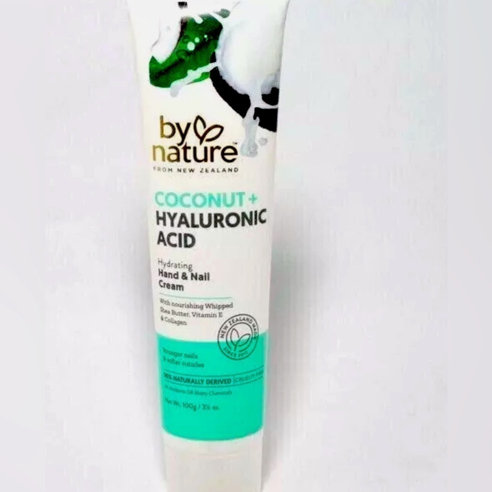By Nature Coconut + Hyaluronic Acid Hydrating Hand & Nail Cream 3.5 oz